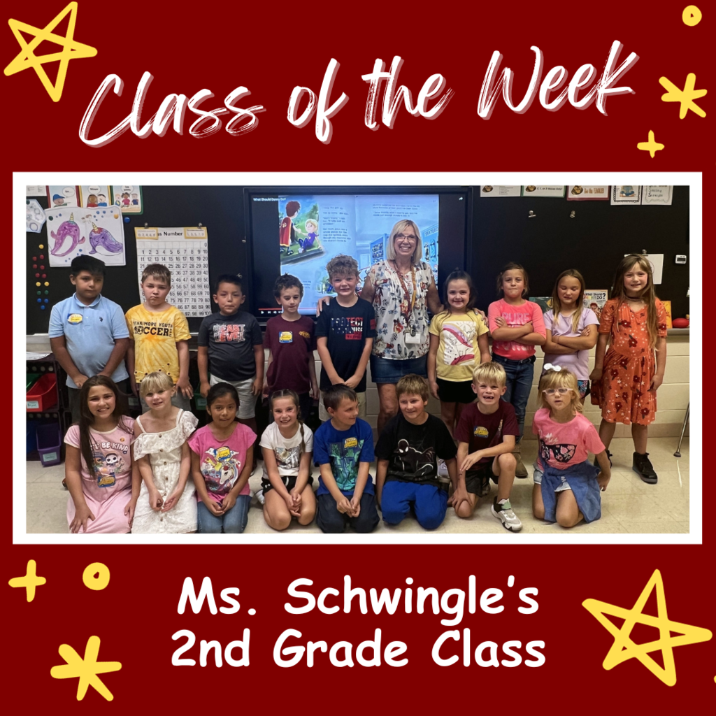 Class of Week - Mrs. Schwingle's Class 